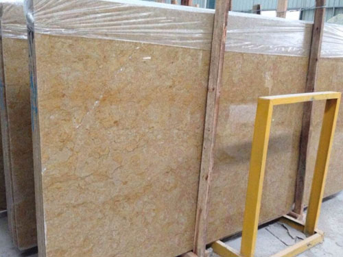 butterfly yellow marble slab