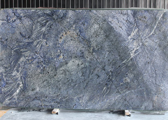 brazil blue granite slab