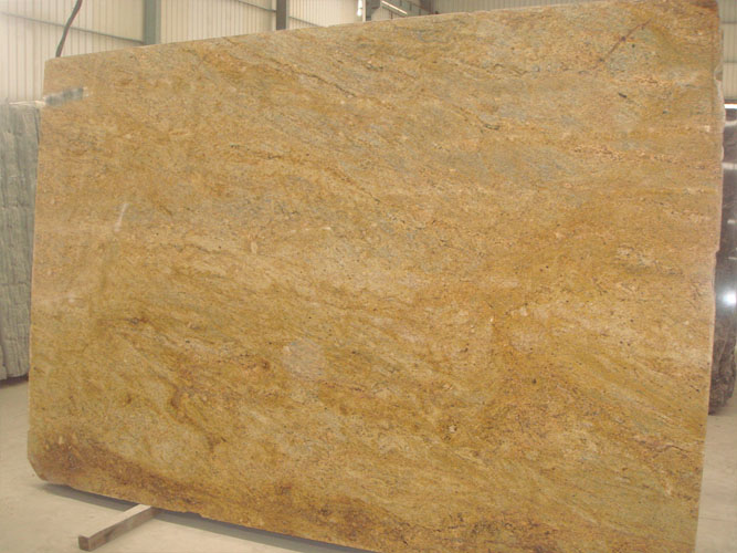 Cashmire gold granite slab