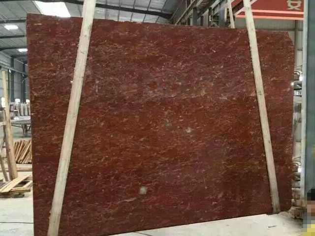 Spain red rose marble slab