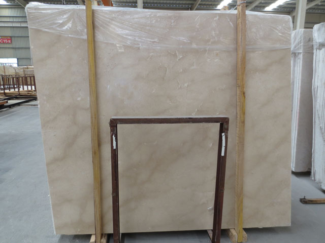 China Shayarn beige marble slab