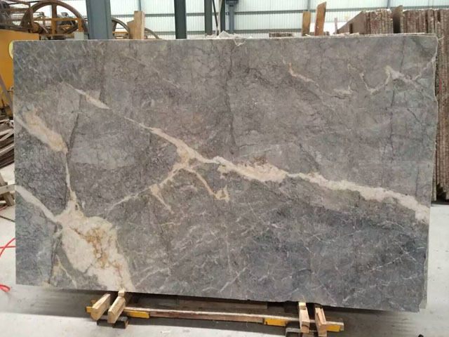 Italy fior di pesco grey marble slab