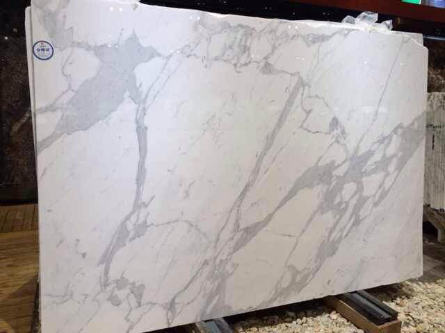 Italy snow flake white marble slab