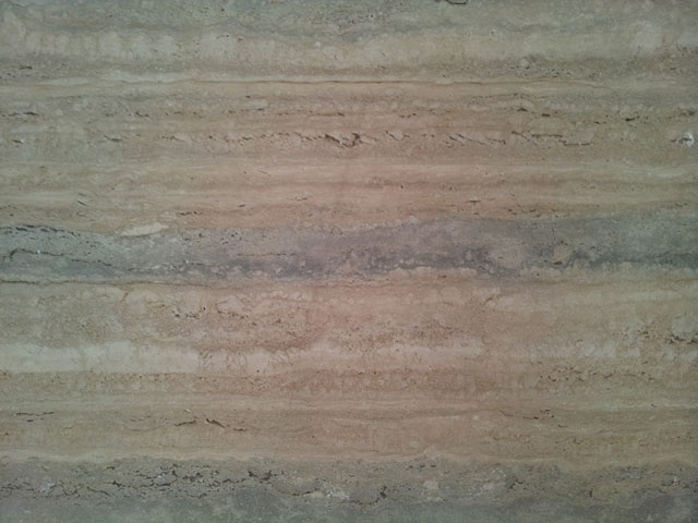 China wood vein blue travertine slab