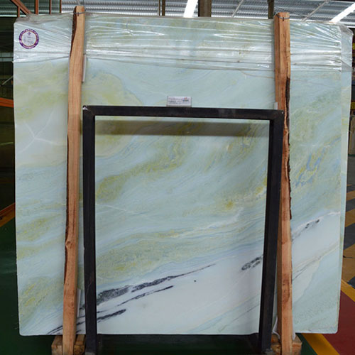 China white jadeite marble slab