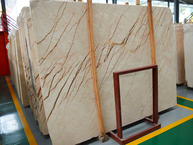 Imported Turkish anilox golden yellow marble