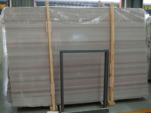Chinese new crystal wood grain grey marble