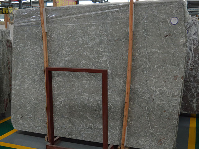 Imported Iran white veins green marble