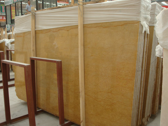 China Imperial golden yellow marble