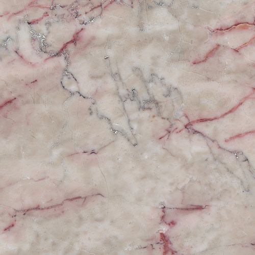 China red veins cream pink marble tile