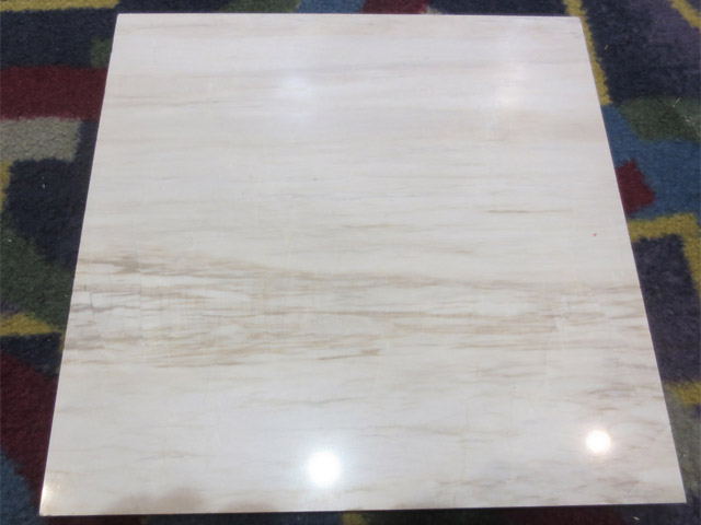 Eurasian wood grain white marble tile