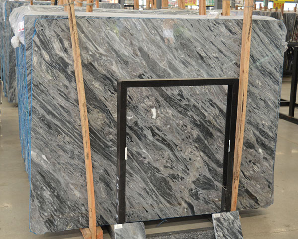 China new product galaxy grey marble slab