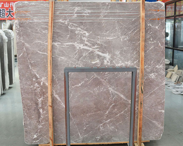Italian light color grey marble with white veins