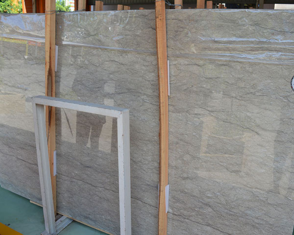 New product grey beige marble slab