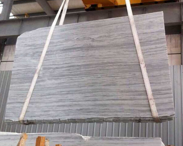 Imported Kavala white wood marble from Greece
