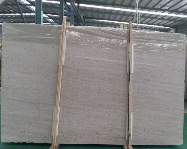 Desert grey wood grain marble slab