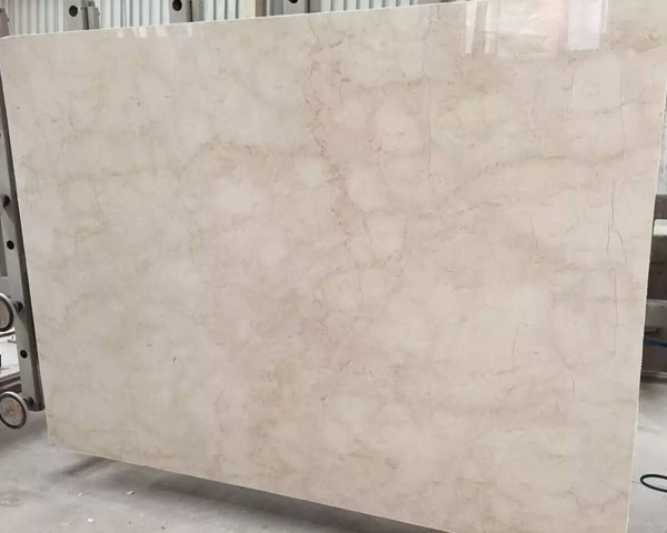 China light color crystal rosa beige marble
