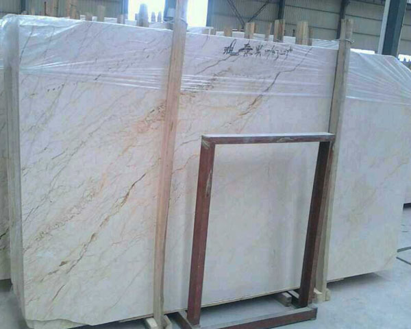 Imported sofitel gold vein beige marble from Turkey