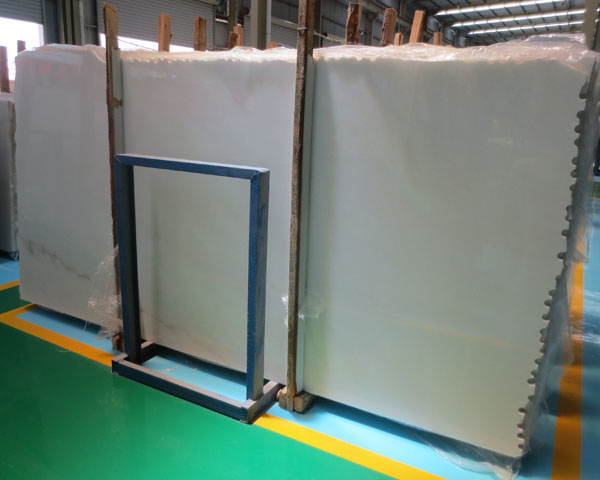 Imported cheap crystal white marble from Vietnam