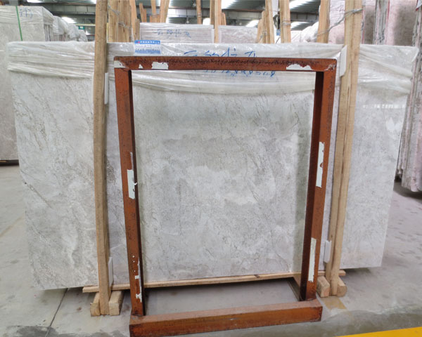 Imported perlato giorgio light grey marble 