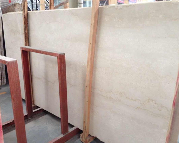 Old quarry botticino classico beige marble from Italy