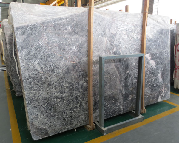 New tundra ocean gray marble slab price