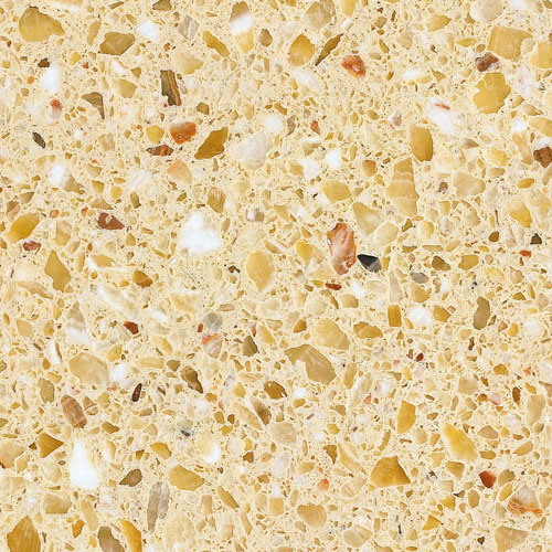 Golden vein yellow quartz tile for sale