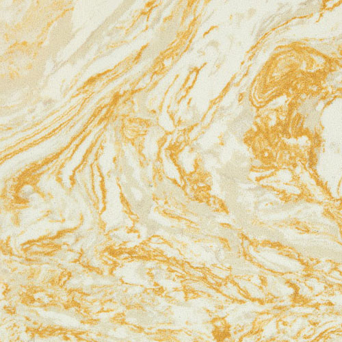 China golden wavy grain white marble tiles