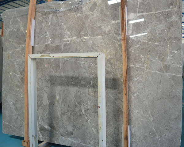New castle grey marble slab for floor tiles