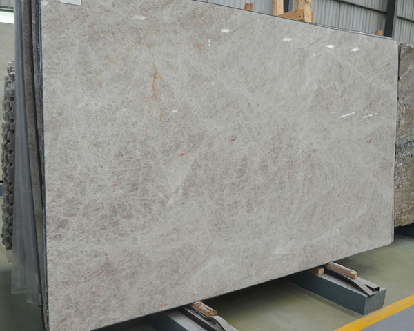Hoar crystal emperador light grey marble slab