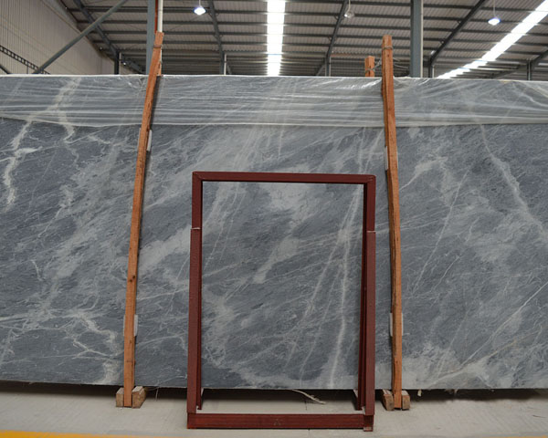 New tundra grey marble slab from China
