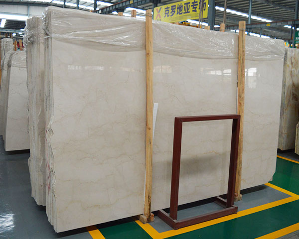 China crystal rose beige marble flooring tile suppliers
