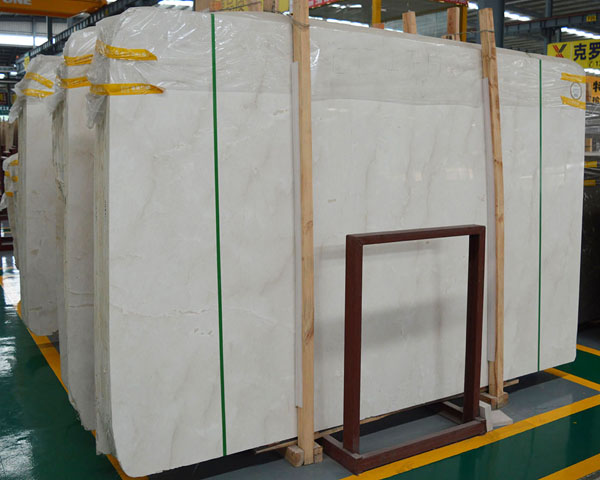Imported tiny vein spain white marble slab flooring
