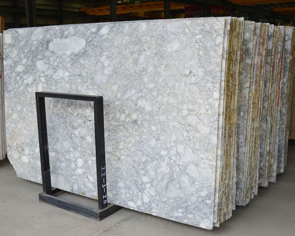 New omani white rose marble slab for sale