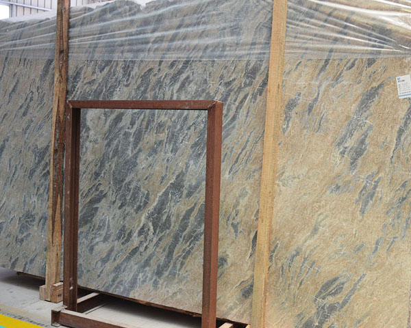 Imported Turkey Apollo gold vein gray marble slab 