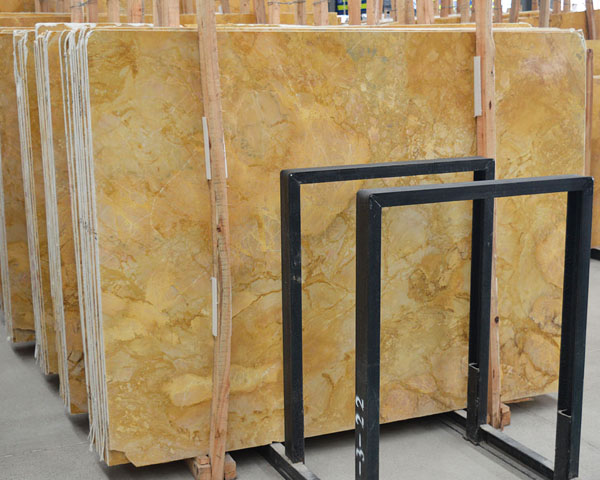 New indus gold yellow marble slab from China