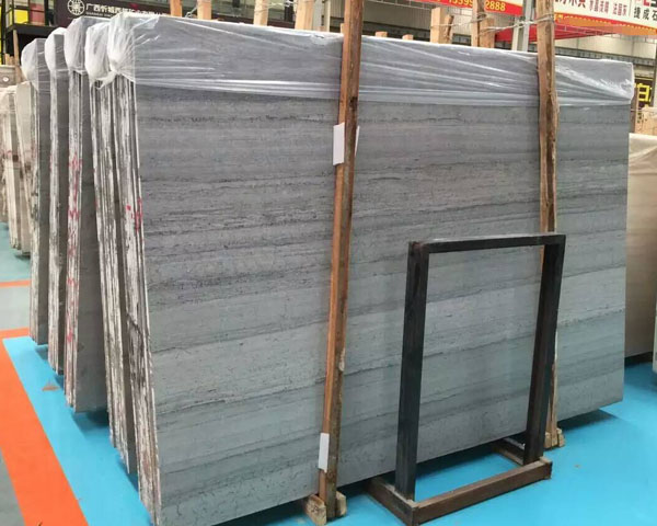 Imported blue serpeggiante wood marble stone