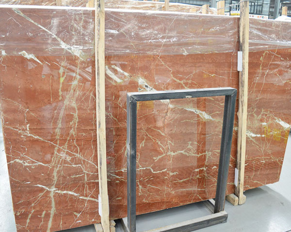 China natural marble stone rosso acicante red marble