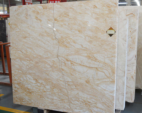 Golden silk vein dragon onyx marble from China