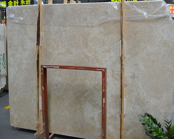 China hoar beige marble flooring tiles supplier