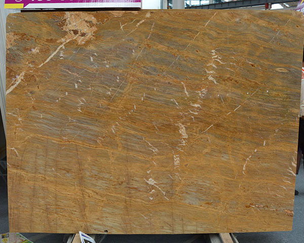 Barcelona gold vein yellow marble slab from Spain