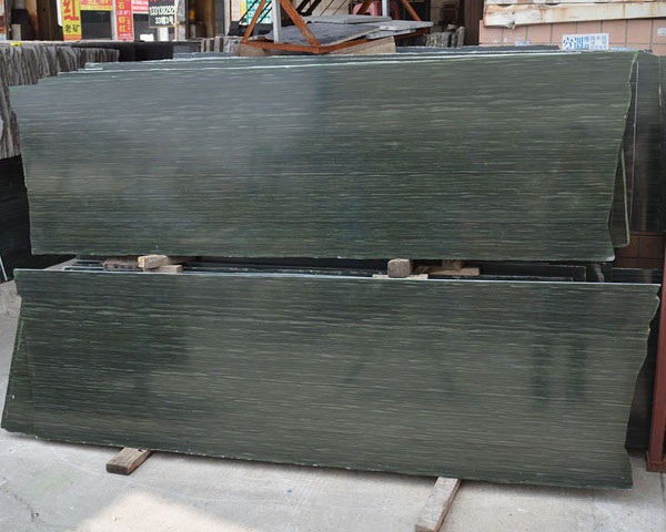 China green wood grain marble big slab supplier