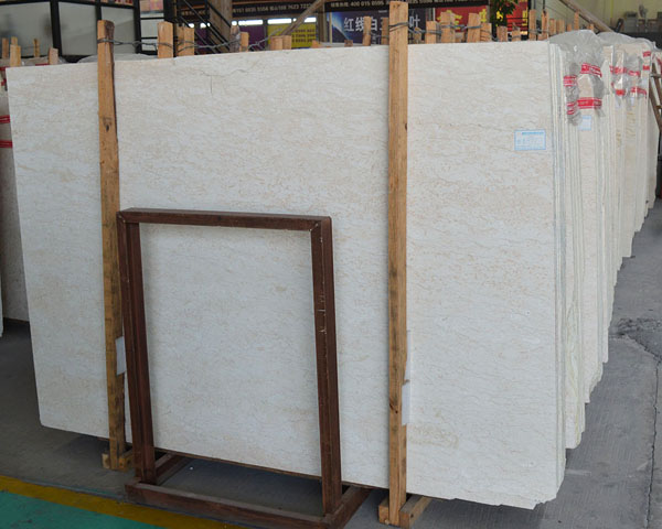 New product Miki Tower hoar beige marble slab