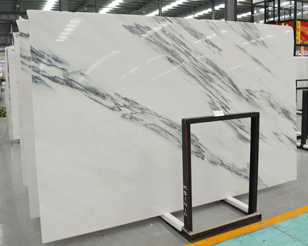 Chinese grey vein white onyx marble slab price