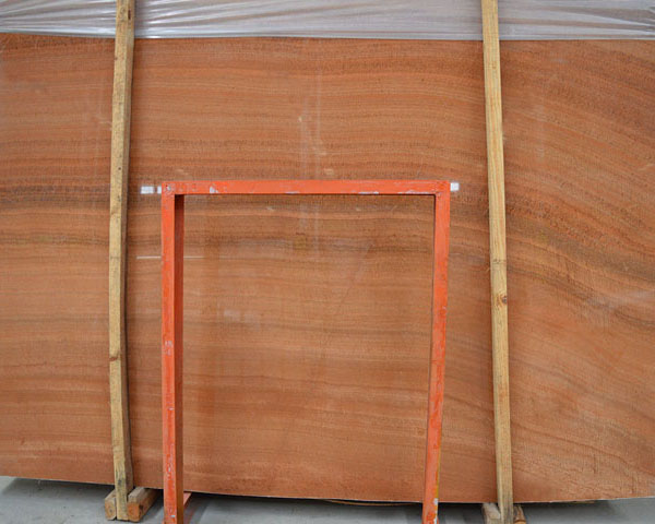 Natural royal gold brown wood marble slab for sale