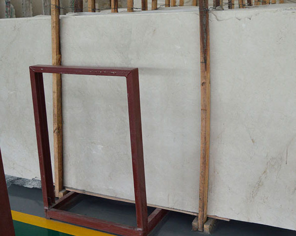 Imported Enamel hoar beige marble slab for sale